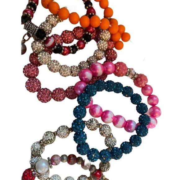 Lot of 10‎ Bracelets - Picture 1 of 6